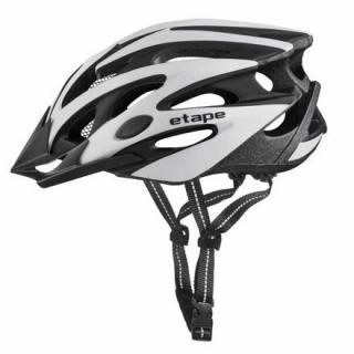 Biker cyklistická helma stříbrná Velikost oblečení: S-M