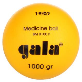 BM P plastový medicinální míč Hmotnost: 1 kg
