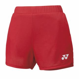 Dámské kraťasy YONEX 25047 - červené Velikost: M