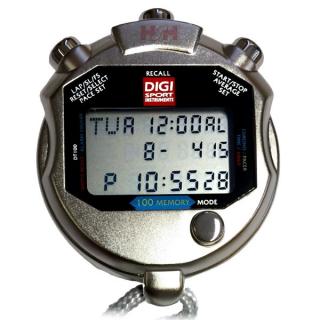 Digi Sport Instrument Stopky DT100 Metal 100Lap celoocelové stopky