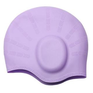 Ear Cap plavecká čepice fialová