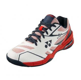 Halová obuv YONEX SHB 56 - bílá, červená Velikost: EUR 39.5