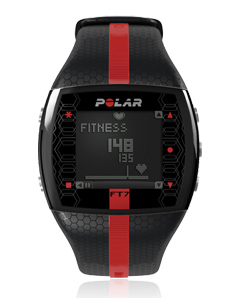 Polar FT 7 pánské, černá/červená + Comfort Belt s vyměnitelnou baterií
