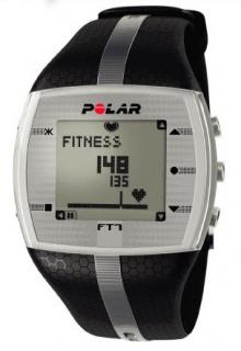 Polar FT 7 pánské, černá/stříbrná + Comfort Belt s vyměnitelnou baterií