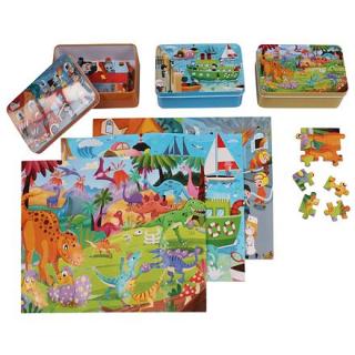 Puzzle Set Boy puzzle pro kluky 100 dílků