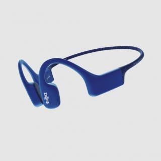 Shokz OpenSwim – bezpečná sluchátka / player s hudbou – modrá