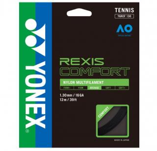 Tenisový výplet YONEX REXIS COMFORT 130 - 200 m Barva: Bílá