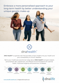 Genetický test DNA Health Varianta: Výsledek testu v angličtině