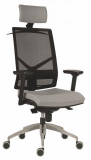 Kancelářská židle 1850 Syn Omnia Alu PDH Antares Barva: šedá