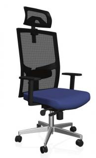 Kancelářská židle GAME Šéf VIP Barva: Modrá