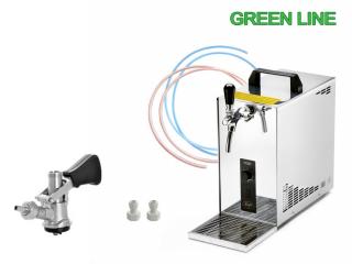 Lindr PYGMY 20/K NEW Green Line BAJONET komplet (Sestava pivního chlazení + Dárek: Sanitační adaptér BAJONET )