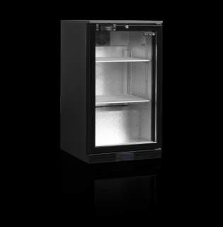 TEFCOLD DB106H (Minibar prosklené křídlové dveře, černá)