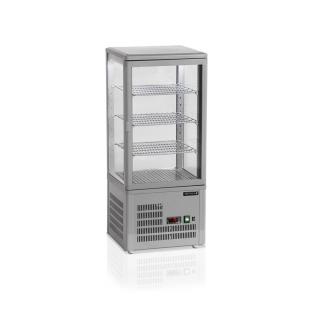 TEFCOLD UPD 80 GREY (Chladicí vitrína stolní, šedá)