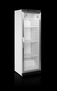 TEFCOLD UR 400 G (Chladicí skříň prosklené dveře, bílá)