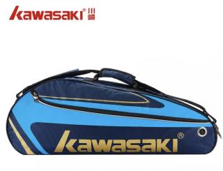Badmintonový bag na rakety Kawasaki modrý