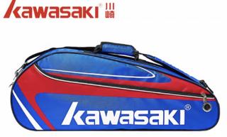 Badmintonový bag na rakety Kawasaki modrý
