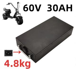 Baterie Li-ion 60V 30Ah pro elektrokoloběžku Chopper CE50 CE60 záložní do podlážky