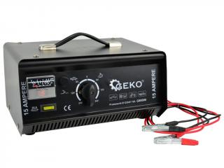 Geko nabíječka auto baterií 6-12-24V / 15A