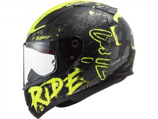 Integrální moto helma LS2 FF353 Rapid Naughty černožlutá
