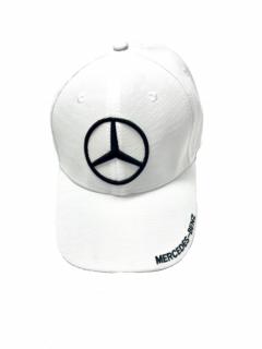 Mercedes kšiltovka bílá