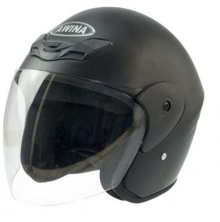 Moto helma Awina na skútr černá matná