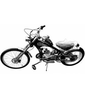 Moto kolo - motorové kolo Chopper 49cc black