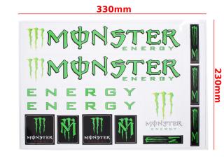 Moto polepy Monster Energy