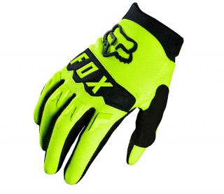 Motocrossové rukavice FOX zelené