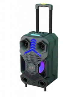 Párty reproduktor Bluetooth s USB a mikrofonem na karaoke