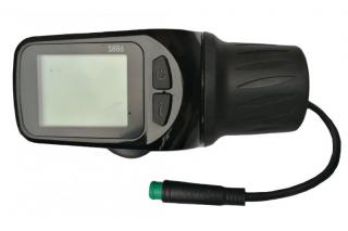 Plynová rukojeť e-scooter XS01 36V 500W s displejem