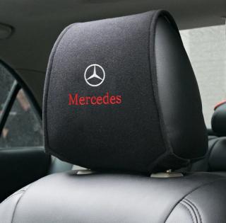 Polštářek do auta pod hlavu značky AMG Mercedes 2 ks
