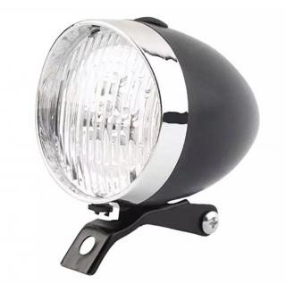 Retro světlo na motokolo přední černé LED