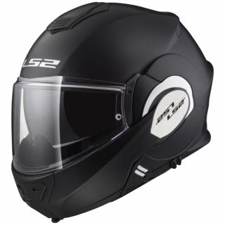 Výklopná moto helma LS2 FF399 Valiant Solid v matně černé
