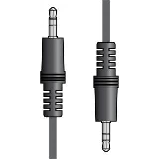AV:link kabel 1x Jack 3.5mm stereo samec - 1x Jack 3.5mm stereo samec, 1.2m