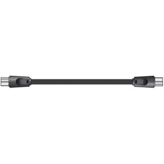 AV:link kabel RG6 koaxiální 2x samec, 75 Ohm, 2m