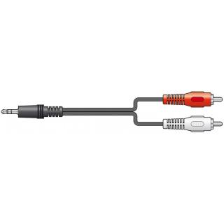 AV:link kabel stereo mini jack 3,5 mm/2x RCA, 10m