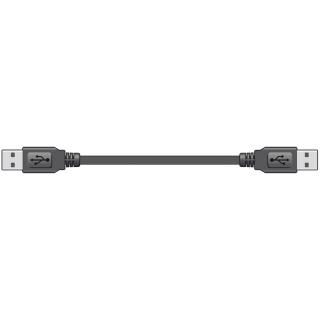 AV:link kabel USB 2.0, 1x typ A samec - 1x typ A samec, 1.5m