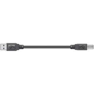 AV:link kabel USB 2.0, 1x typ A samec - 1x typ B samec, 1.5m