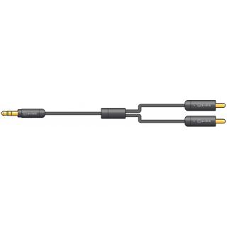 AV:link Precision kabel Jack 3.5mm stereo samec 2x RCA samec, 1.5m