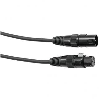 Eurolite DMX kabel XLR 5pin, 10m dléka, černý