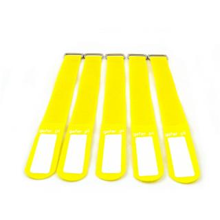 Gafer.pl Tie Straps, vázací pásky, 25x260mm, 5 ks, žluté