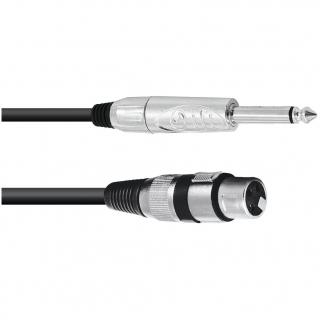 Kabel ACX-20 XLR samice - Jack 6,3 mono, 2  m