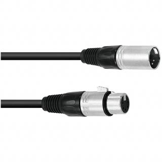 Kabel FP-50 5-pólový XLR samec - XLS samice, 5 m