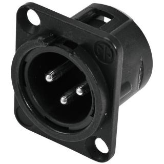 Neutrik XLR NC3-MDL-1BAG na zabudování