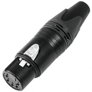 Neutrik XLR socket 5pin NC5FXX-B