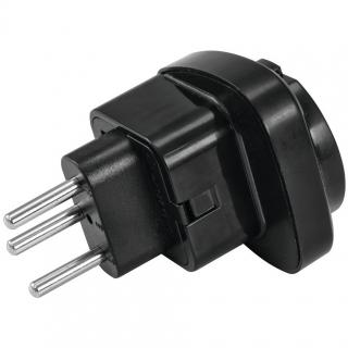 Omnitronic Adapter EU/CH Plug 10A, černý