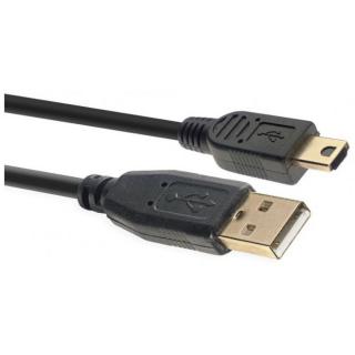 Stagg NCC5UAUNA, USB kabel N-série, A-samce/Mini A-samec 5m