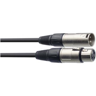 Stagg SMC030, mikrofonní kabel XLR/XLR, 30cm