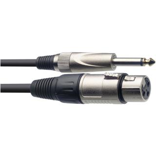 Stagg SMC6XP, mikrofonní kabel XLR/Jack, 6m