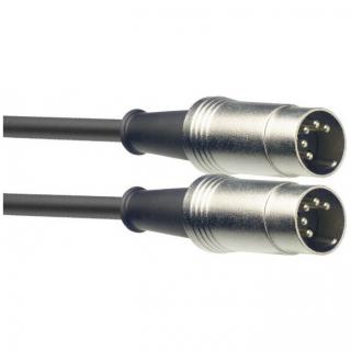 Stagg SMD2, kabel midi DIN/DIN, 2m